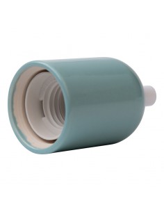 Keramik E27 Lampenfassung Pastell-Mint 2