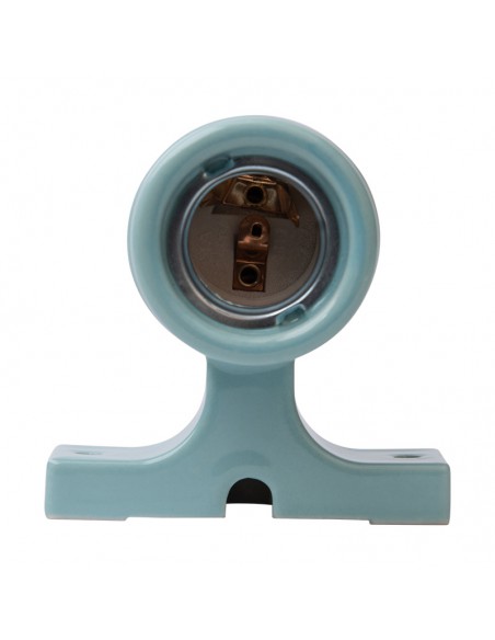 Keramik-Wandleuchte E27 Pastell-Mint CK520W