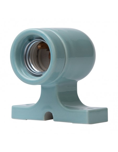 Keramik-Wandleuchte E27 Pastell-Mint CK520W