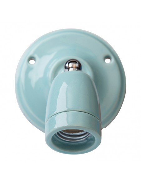 Verstellbare Keramik-Wand-/Deckenleuchte Pastell-Mint