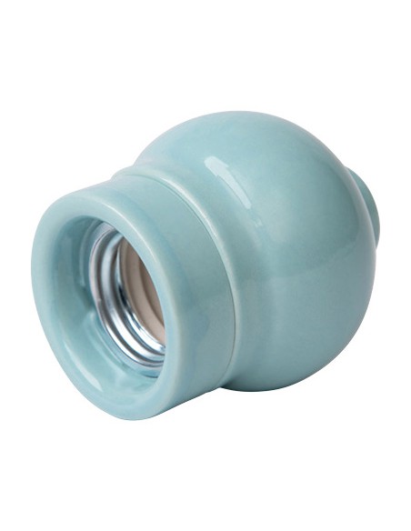 Keramik E27 Lampenfassung XD06W Pastell-Mint