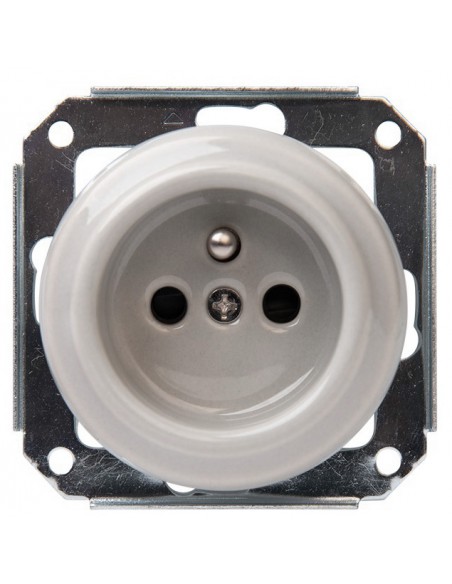 230V-Steckdose mit Schutzkontakt