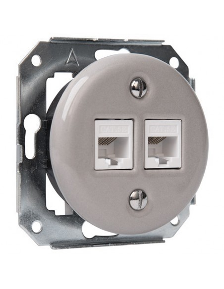 Buchse 2xRJ45