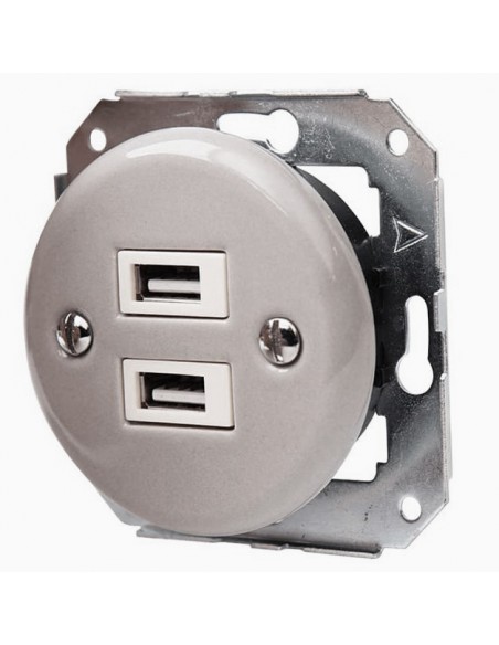 Steckdose mit 2xUSB