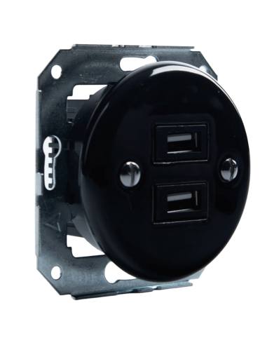 2xUSB-Steckdose
