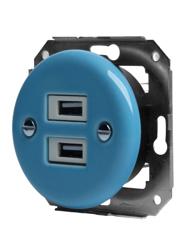 2xUSB-Steckdose