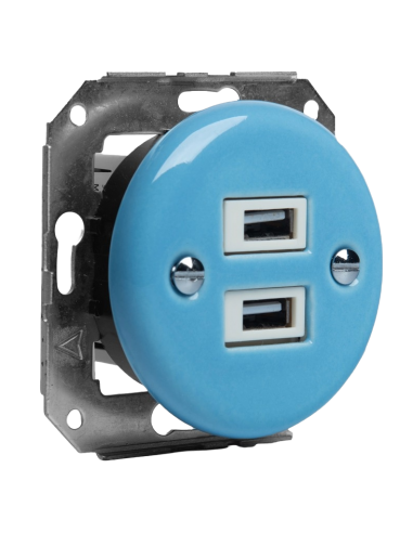 2xUSB-Steckdose