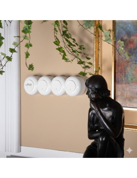LOFT EINZELSCHALTER TREPPEN WEISS AUFPUTZ EINZEL