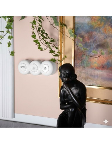 LOFT EINZELSCHALTER WEISS AUFPUTZ EINZEL JLM