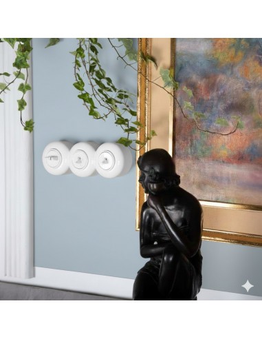 LOFT EINZELSCHALTER WEISS AUFPUTZ EINZEL JLM