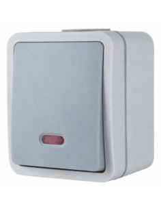 Einzelschalter mit LED IP54