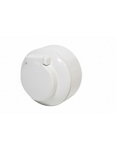LOFT GNIAZDO 230V SCHUKO IP44 BIAŁE NATYNKOWE JEDNOKROTNE...