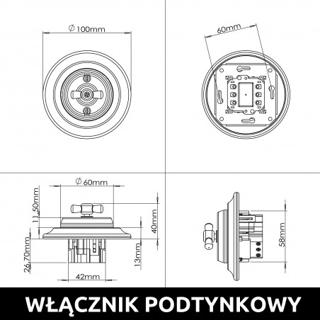 DREH-SCHALTER FÜR ROLLLÄDEN