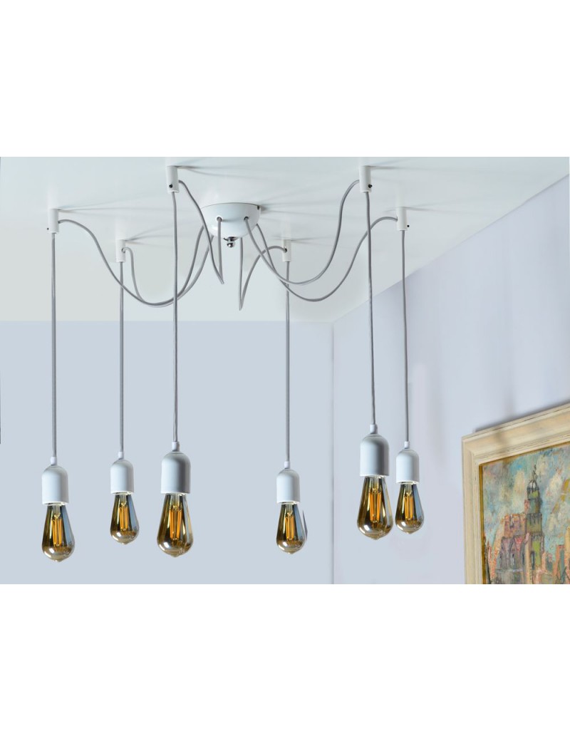 Deckenmontageplatte mit 6 Öffnungen